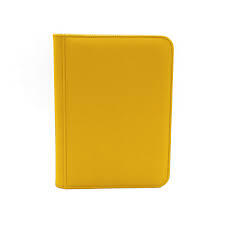 Dex Zip Binder 4- Yellow
